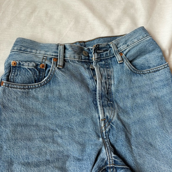 501® ORIGINAL CROPPED STRETCH WOMEN'S JEANS - 25 x 26 - Picture 4 of 4